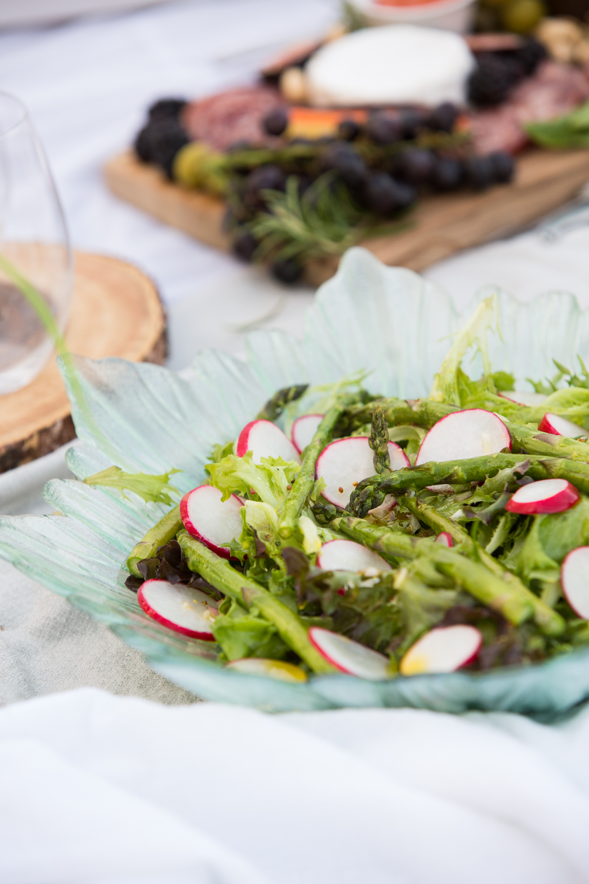 French country salad with Pinot Noir balsamic vinaigrette