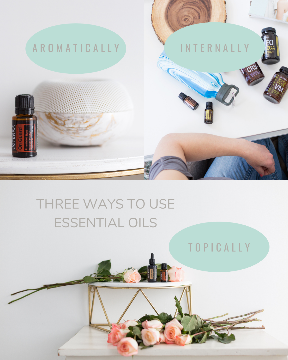 Three ways to use essential oils